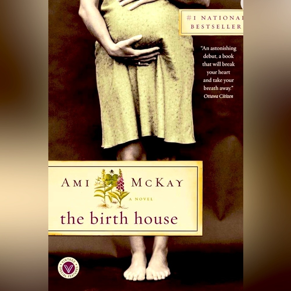 👀4/$25 “the birth house” by Ami McKay Fiction Hardcover Childbirth